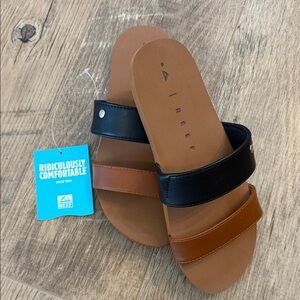 Reef Black and Brown Women's Sandals Bliss Nights Eliana